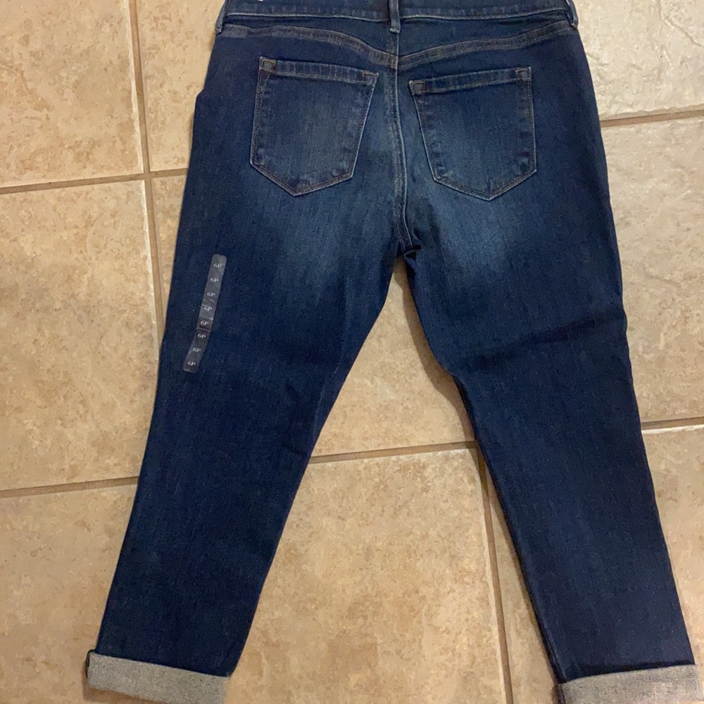 Loft cuffed jeans size 6 petite